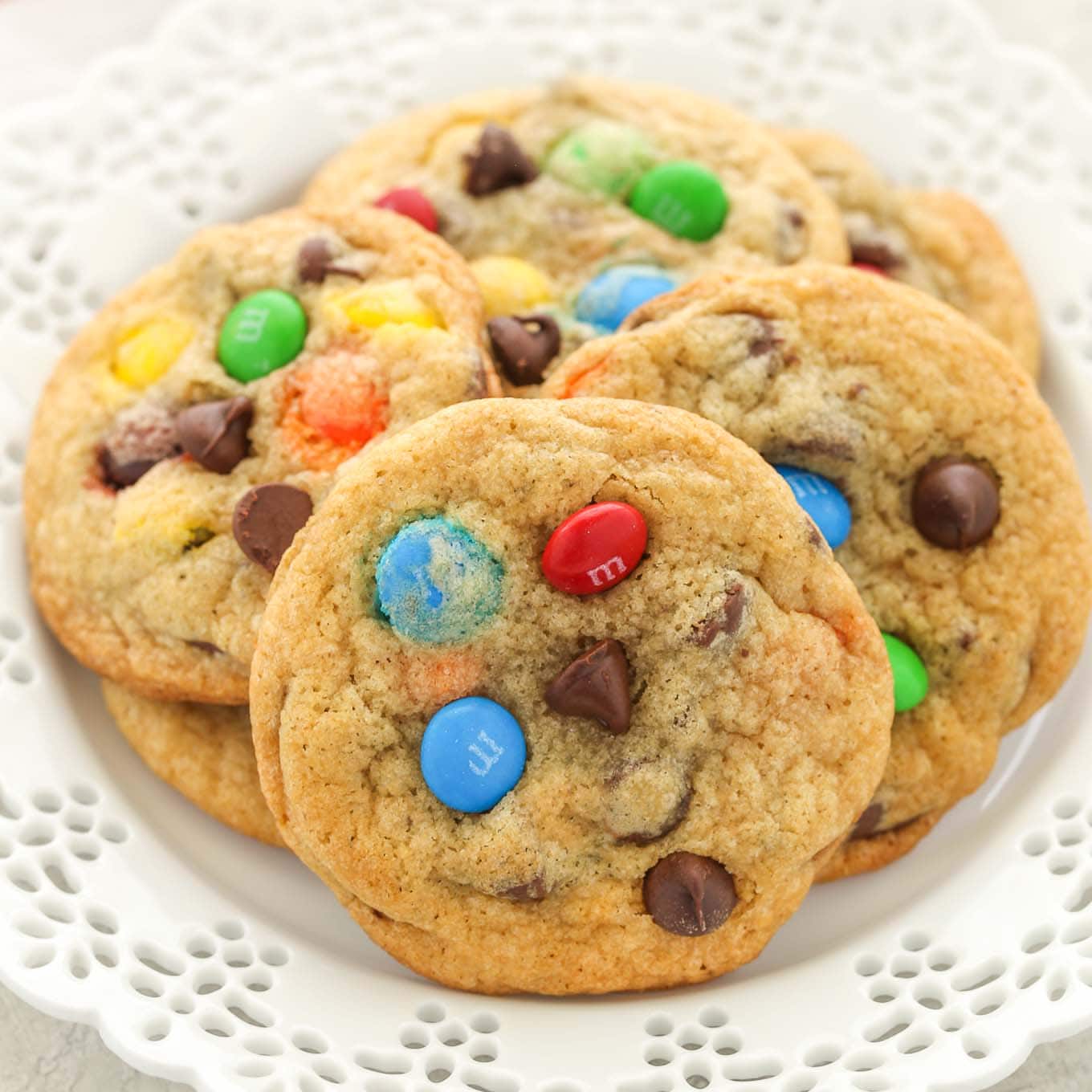 MM chip cookies image