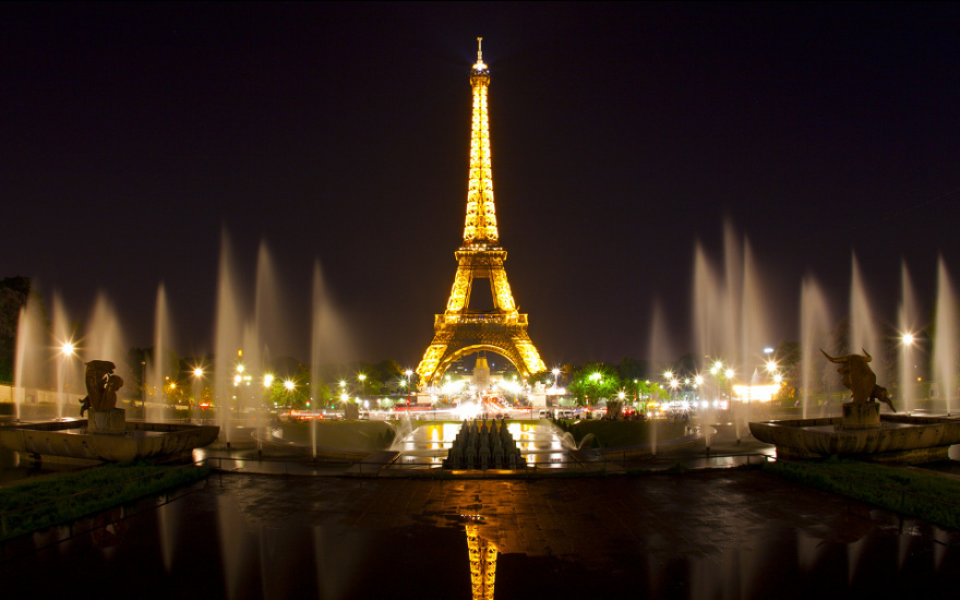 view of the Eiffel Tower